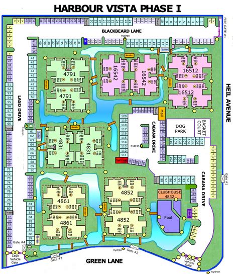 Rich Town I Phase I Map .